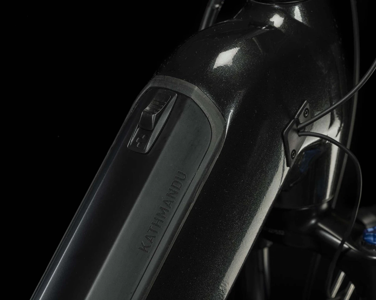 Cube Kathmandu Hybrid EXC 750 - Easy Entry Elektro Trekking Bike 2023 | Grey´n´silver – Bild 3