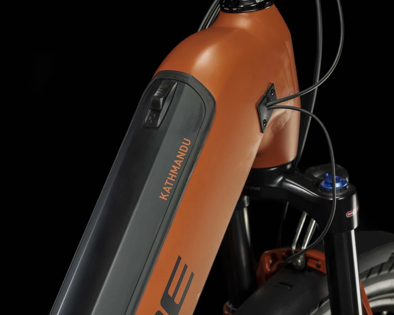 Cube Kathmandu Hybrid EXC 750 - Easy Entry Elektro Trekking Bike 2023 | Red´n´black – Bild 2