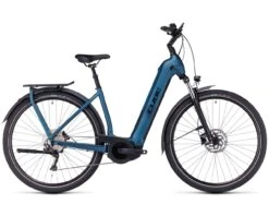 Cube Kathmandu Hybrid ONE 750 - Easy Entry Elektro Trekking Bike 2023 | Blue´n´black -Lenker Fest Verkaufsgeschäft cube kathmandu hybrid one 750 easy entry elektro trekking bike 2023 bluenblack 001 95557 2200x1760 1280x1280