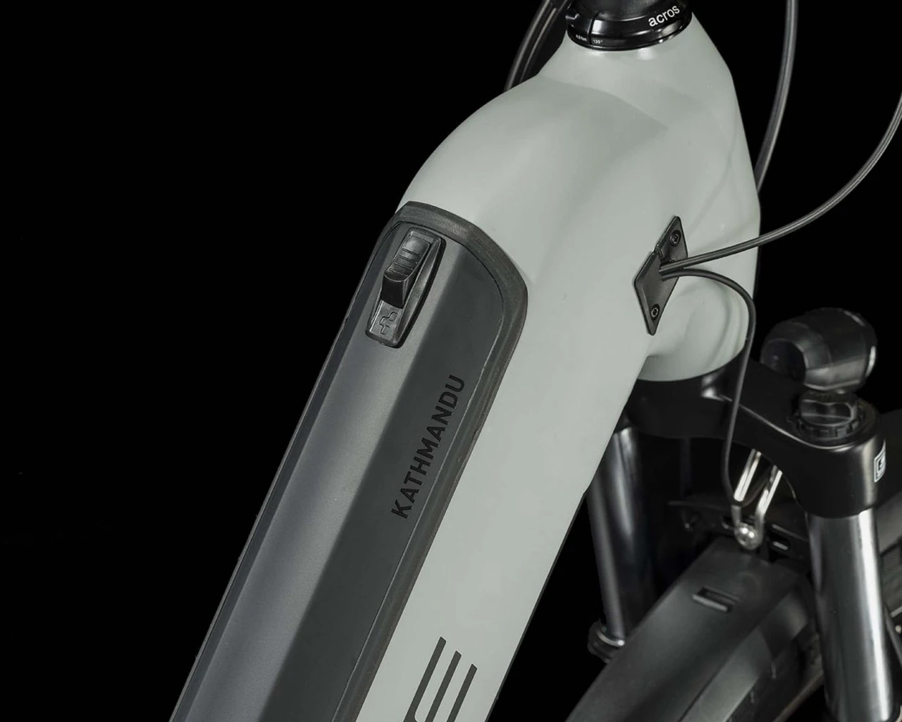 Cube Kathmandu Hybrid ONE 750 - Easy Entry Elektro Trekking Bike 2023 | Swampgrey´n´black – Bild 2