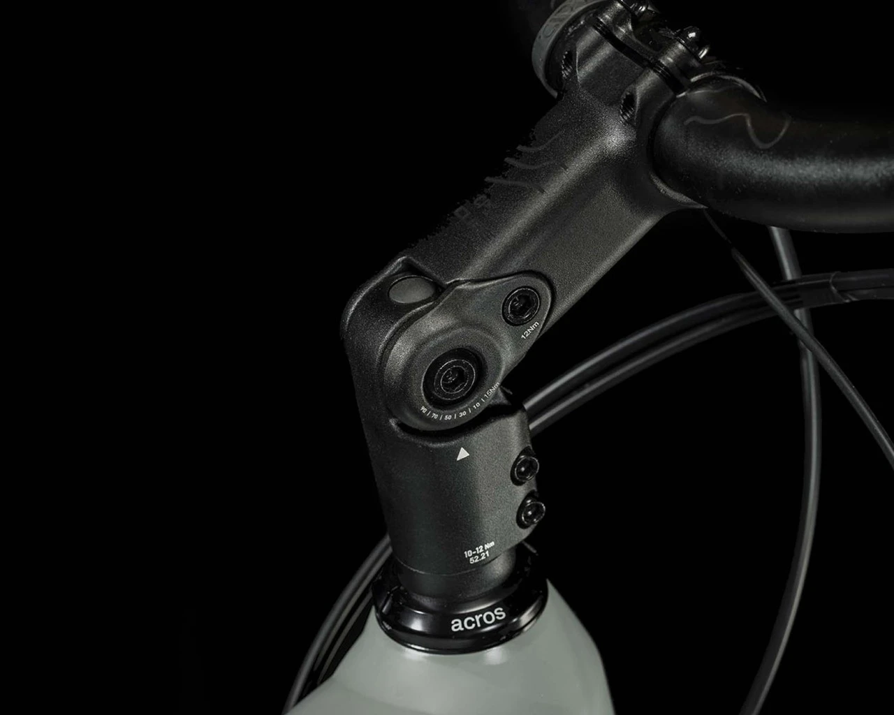 Cube Kathmandu Hybrid ONE 750 - Easy Entry Elektro Trekking Bike 2023 | Swampgrey´n´black – Bild 4