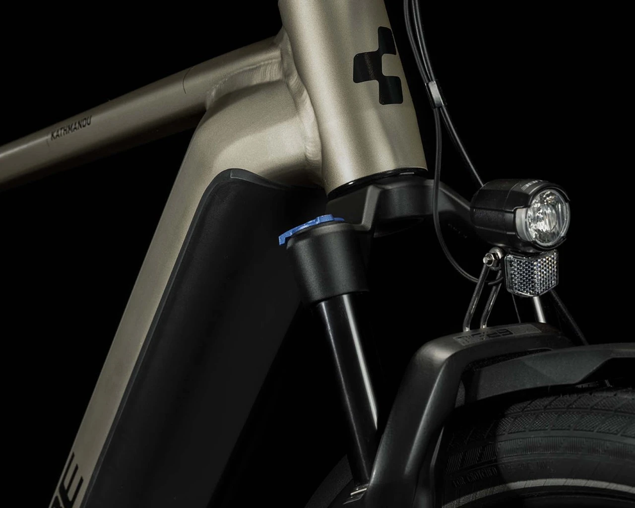 Cube Kathmandu Hybrid Pro 750 - Elektro Trekking Bike 2023 | Flashstone´n´black – Bild 3