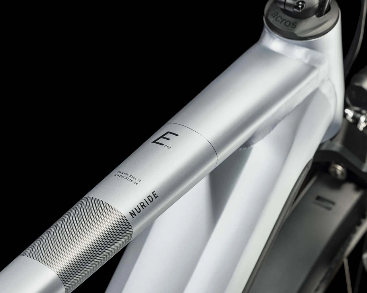 Cube Nuride Hybrid EXC 750 Allroad - Elektro MTB Hardtail 2023 | Polarsilver´n´black – Bild 2