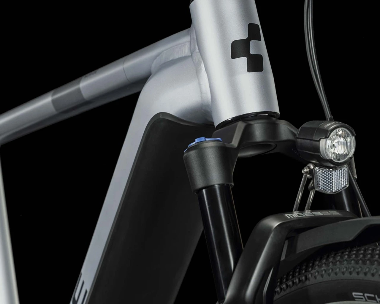 Cube Nuride Hybrid EXC 750 Allroad - Elektro MTB Hardtail 2023 | Polarsilver´n´black – Bild 3