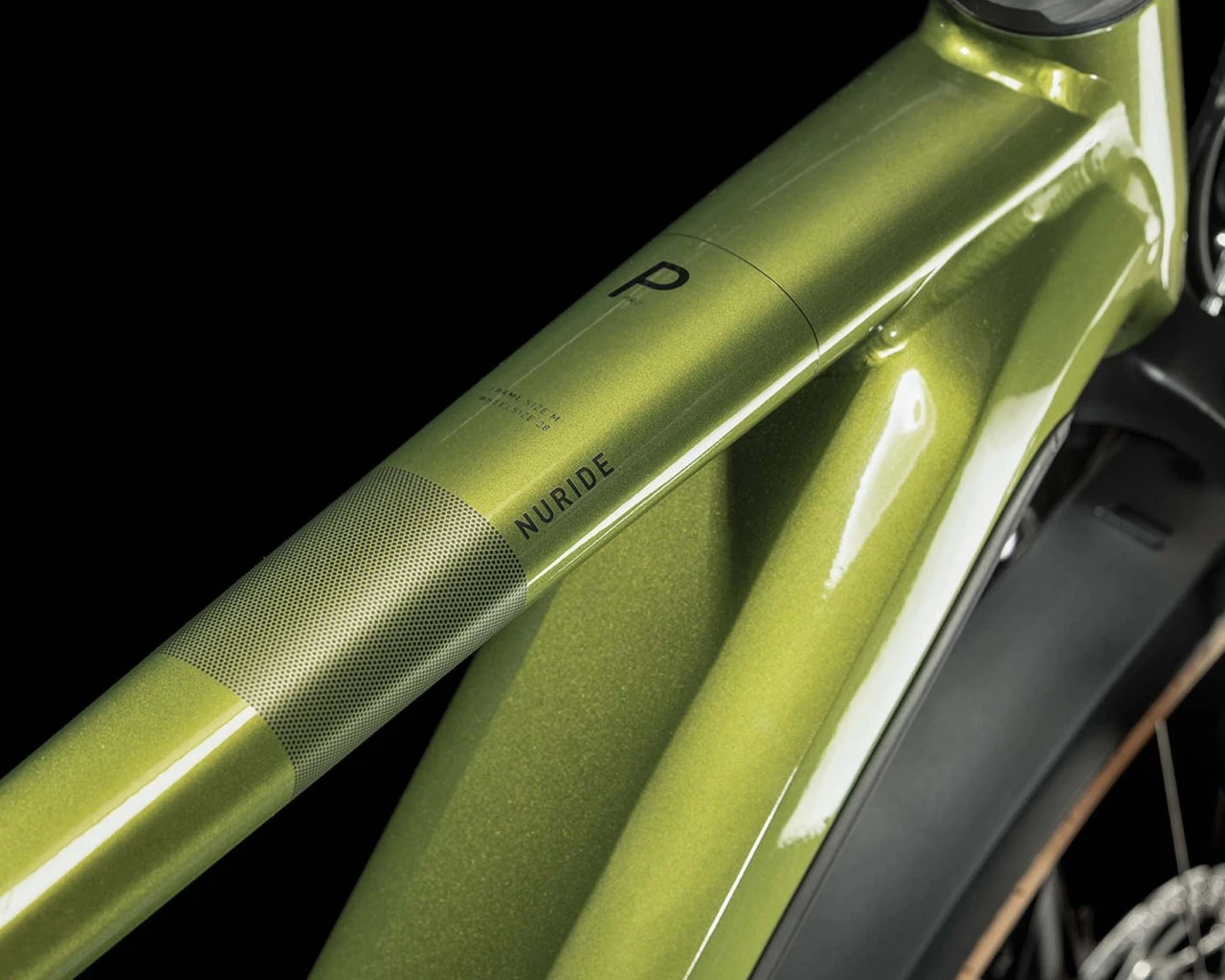 Cube Nuride Hybrid Pro 750 Allroad - Elektro MTB Hardtail 2023 | Shinymoss´n´black – Bild 2