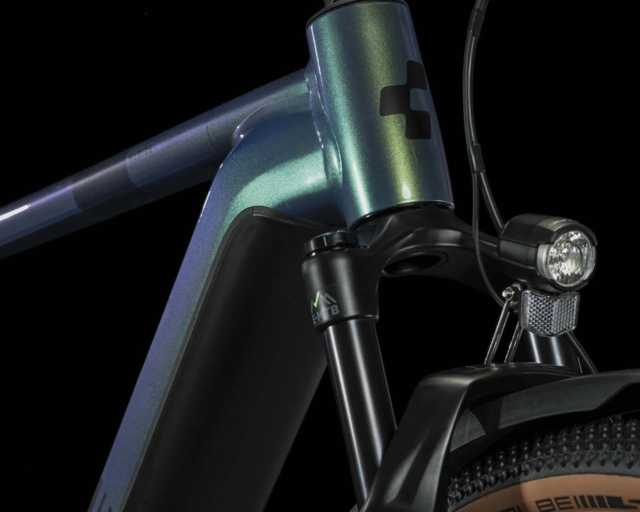 Cube Nuride Hybrid SLX 750 Allroad - Elektro MTB Hardtail 2023 | Verde´n´black – Bild 3