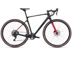 Cube Nuroad C:62 Pro - Carbon Gravel Bike | Carbon´n´red