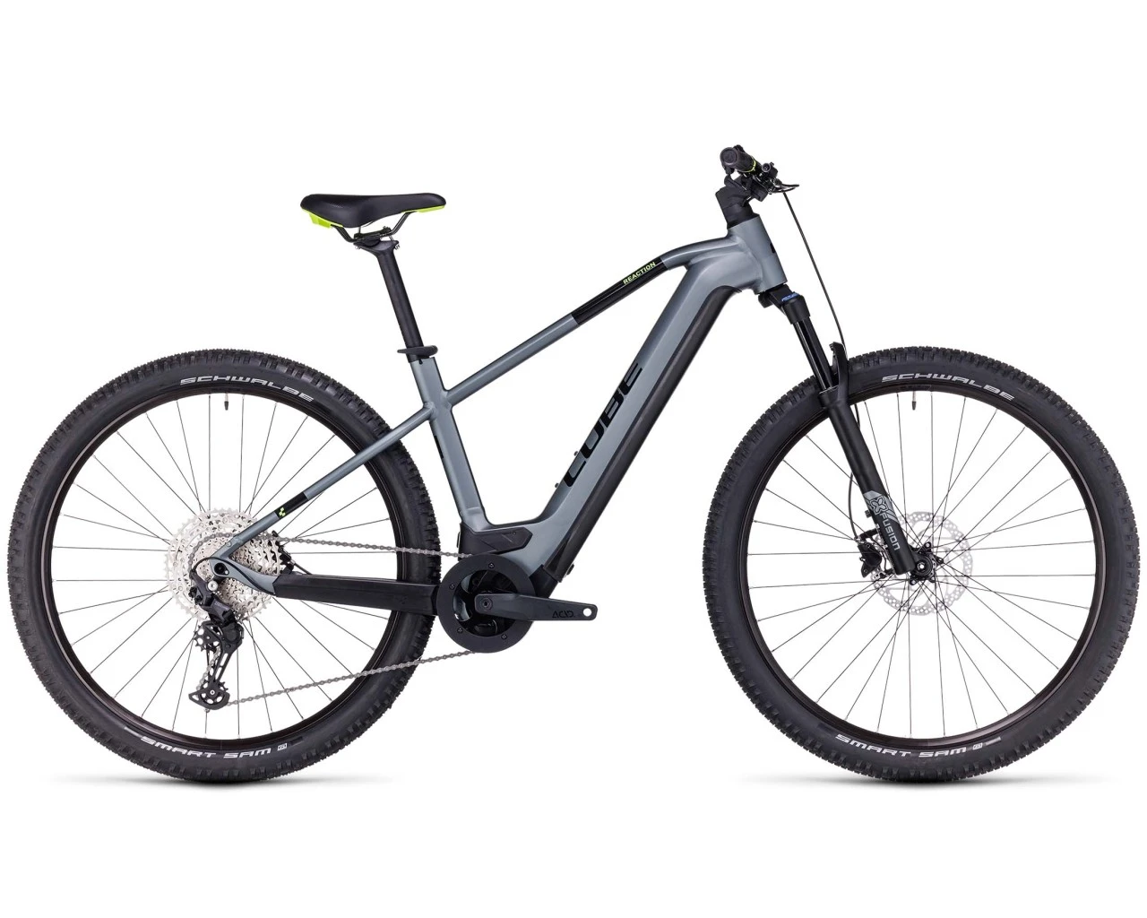 Cube Reaction Hybrid Pro 750 - 29" Elektro MTB Hardtail 2023 | Flashgrey´n´green