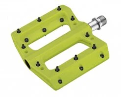 Cube RFR Pedale Flat HPP | Grün