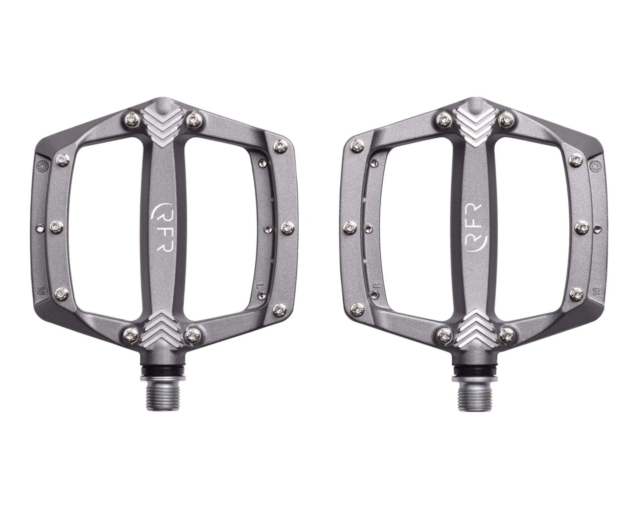 Cube RFR Pedale Flat SL (Paar) | Titanium Grey