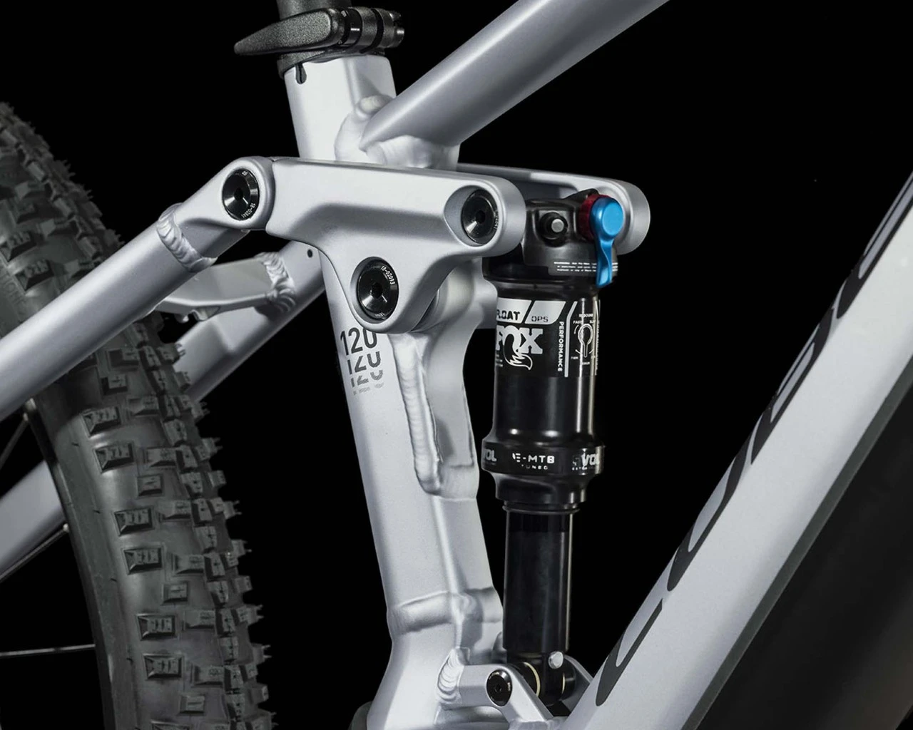 Cube Stereo Hybrid 120 Race 750 - 29'' Elektro MTB Fully 2023 | Polarsilver´n´black – Bild 6