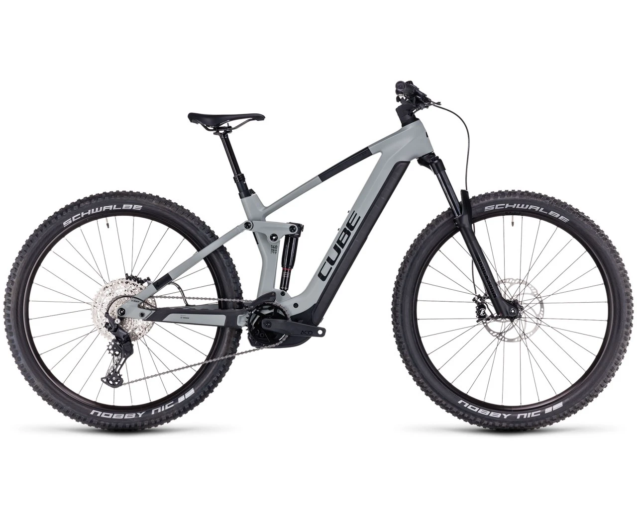 Cube Stereo Hybrid 140 HPC Pro 750 - 29" Carbon Elektro MTB Fully 2023 | Swampgrey´n´black