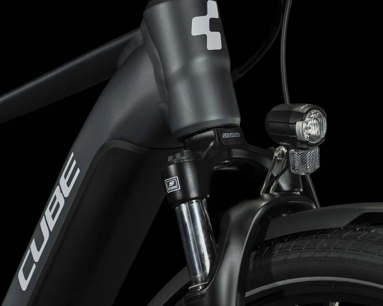 Cube Touring Hybrid ONE 500 - Elektro Trekking Bike 2023 | Grey´n´white – Bild 3