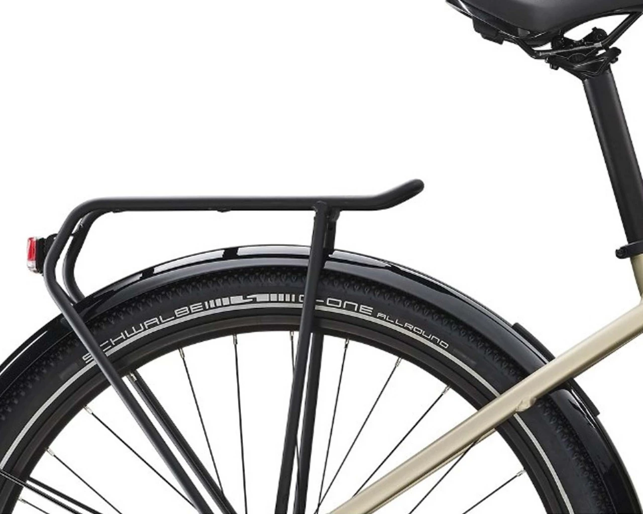 Diamant Zouma Deluxe+ - Trapeze Elektro City Bike 2022 | Alvitgrau Metallic – Bild 3