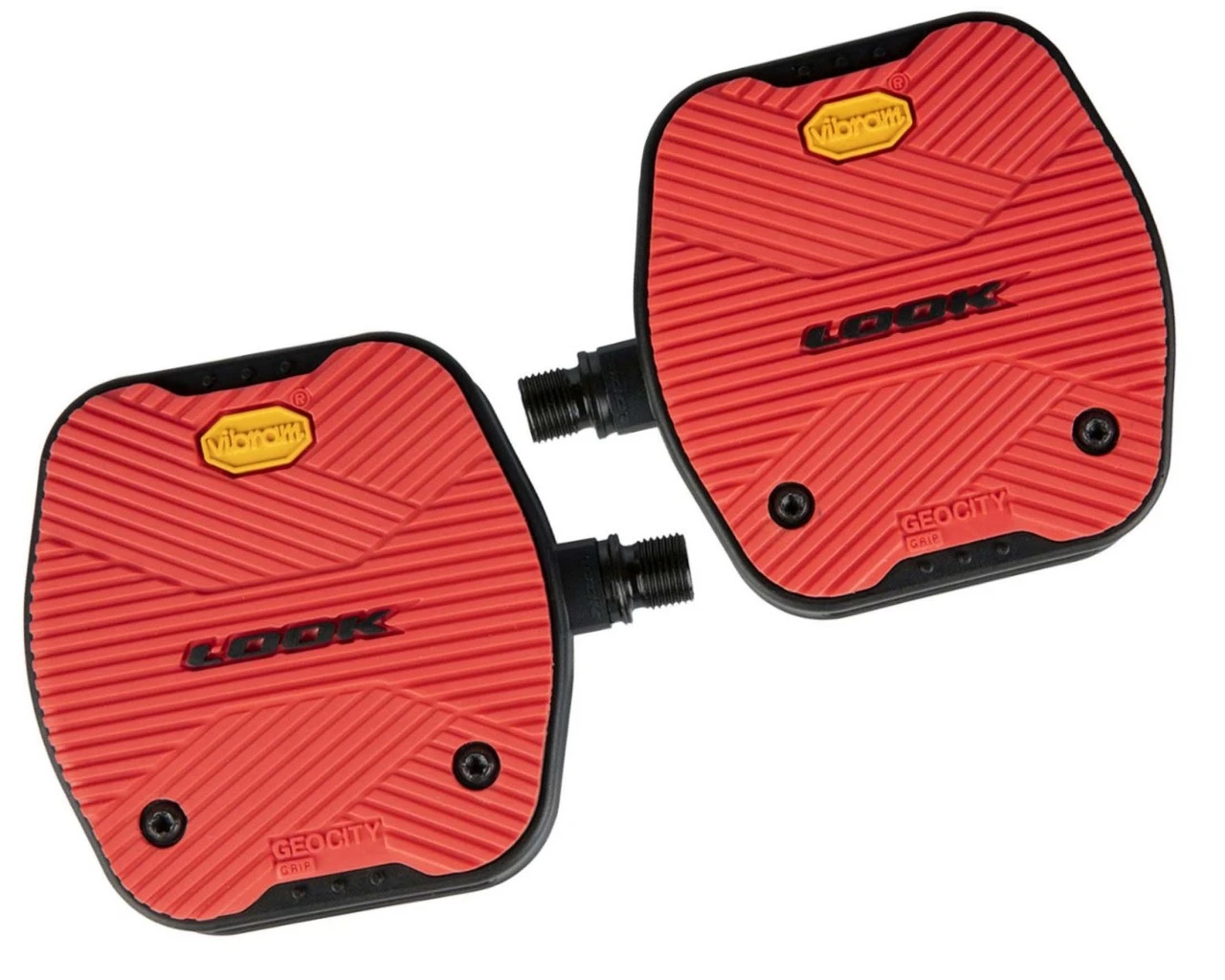 Look Geo City Grip Fahrradpedale (Paar) | Red 4 Look Geo City Grip Fahrradpedale (Paar) | Red – Bild 2