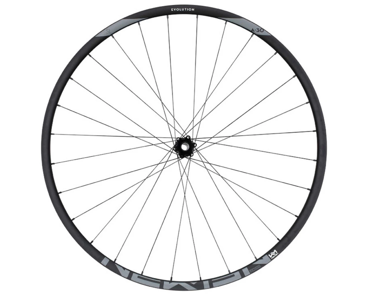 Newmen Laufrad Evolution SL A.30 29 Zoll 15x110 Straight Pull 6Bolt 28h Fade | Black – Bild 2