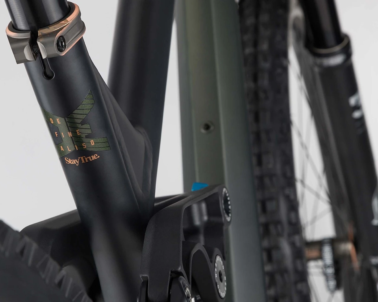 Ns-bikes NS Bikes E-Fine 1 170 Shimano EP8/630Wh - Elektro MTB-Fully 2022 | Black-green – Bild 11