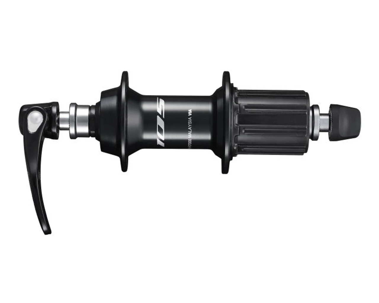 Shimano Hinterradnabe 105 FH-R7000 10/11-fach - Schnellspanner 163 Mm | Schwarz