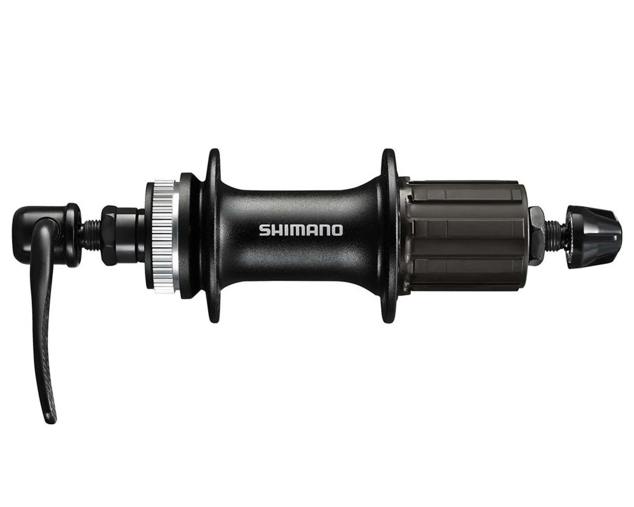 Shimano Hinterradnabe FH-M3050 8/9-fach Center-Lock - Schnellspanner 135 Mm 36-Loch | Schwarz