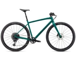 Specialized Diverge Expert E5 EVO - Fitness Bike 2022 | Satin Pine-forest-chrome-clean