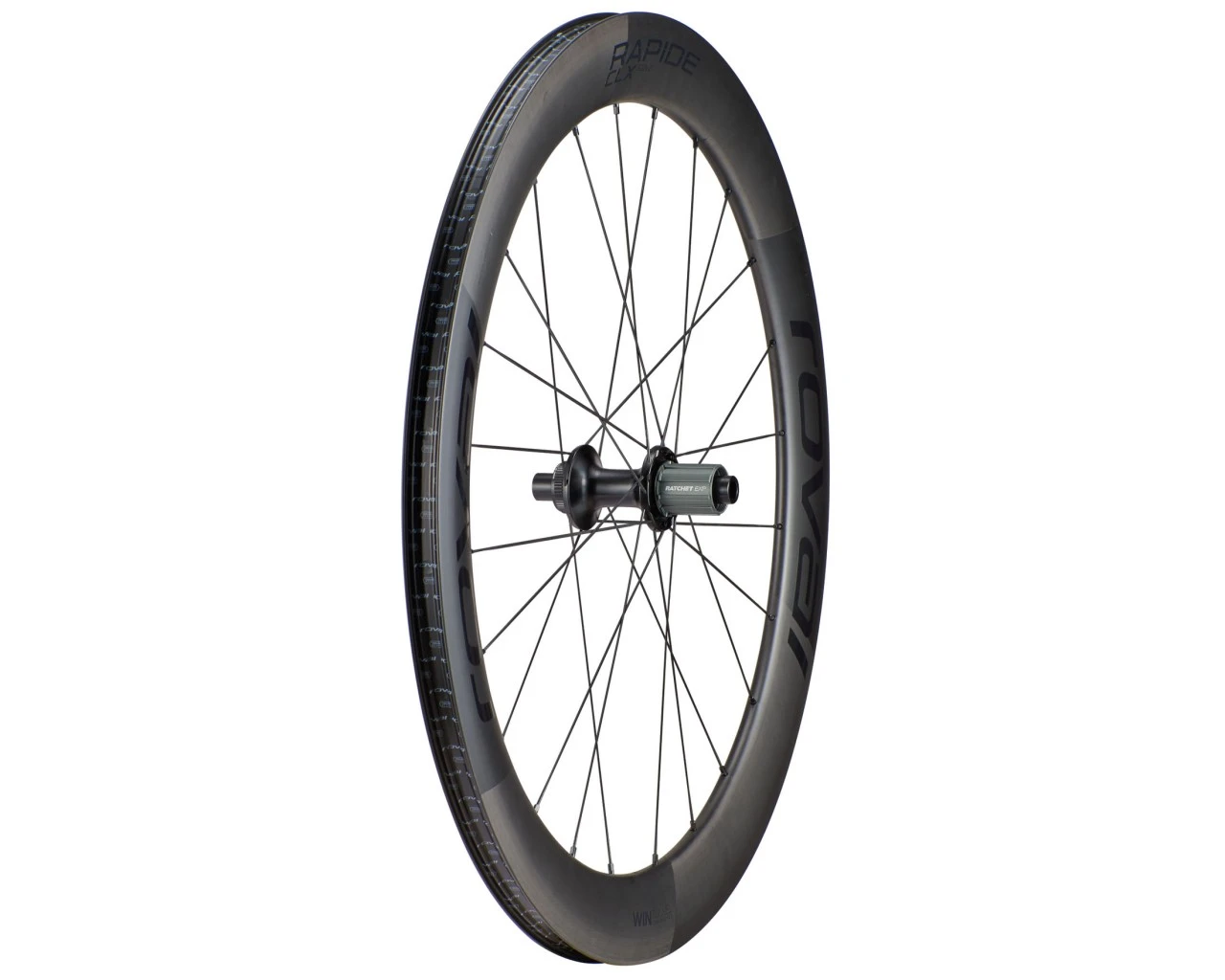 Specialized Roval Rapide CLX 700c - Hinterrad | Satin Carbon-gloss Black